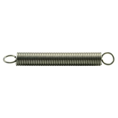 1/4 X 0.032 X 2 18-8 Stainless Steel Extension Springs 3PK